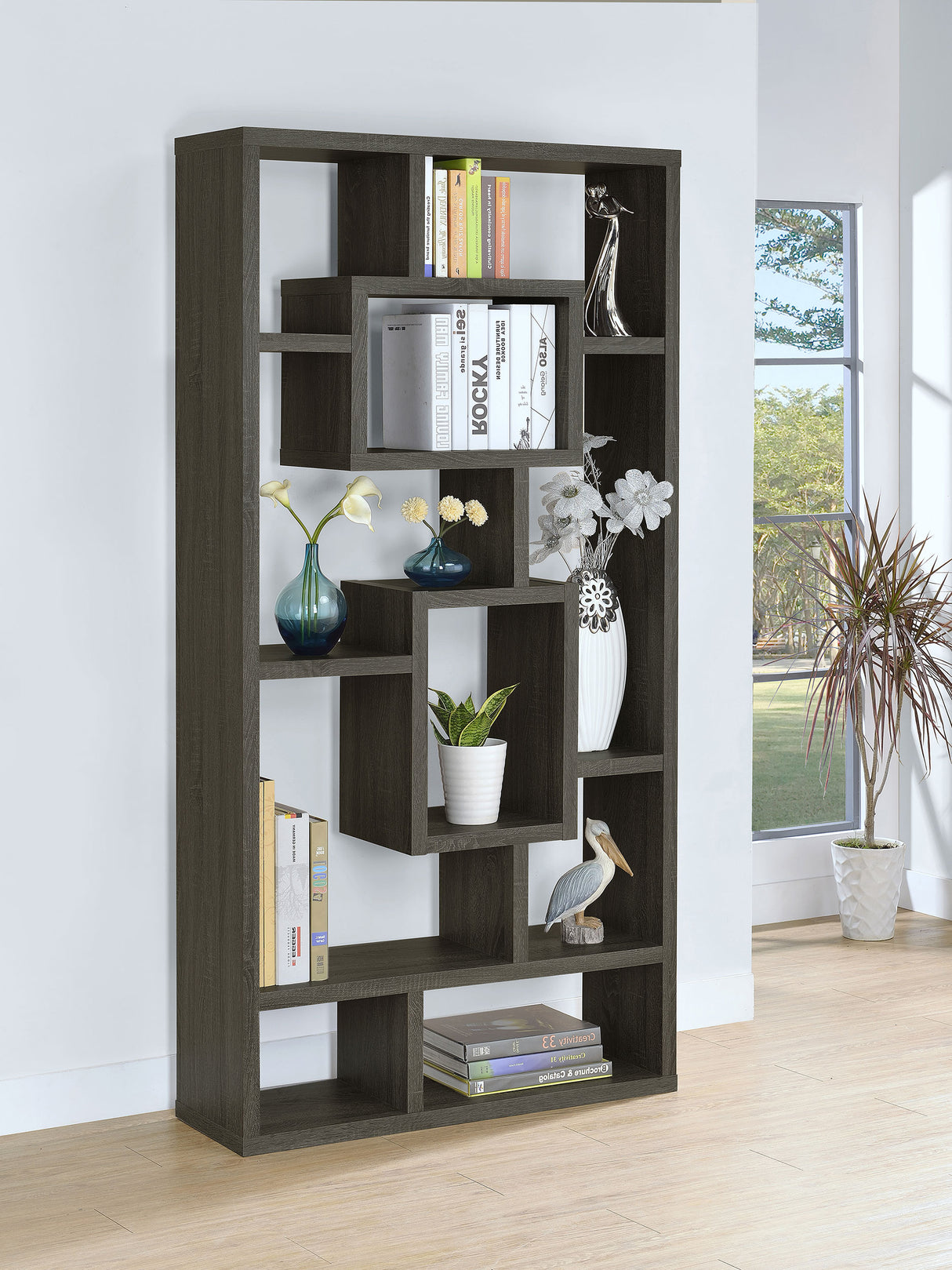 Corey Bookshelf - galleria furniture outlet