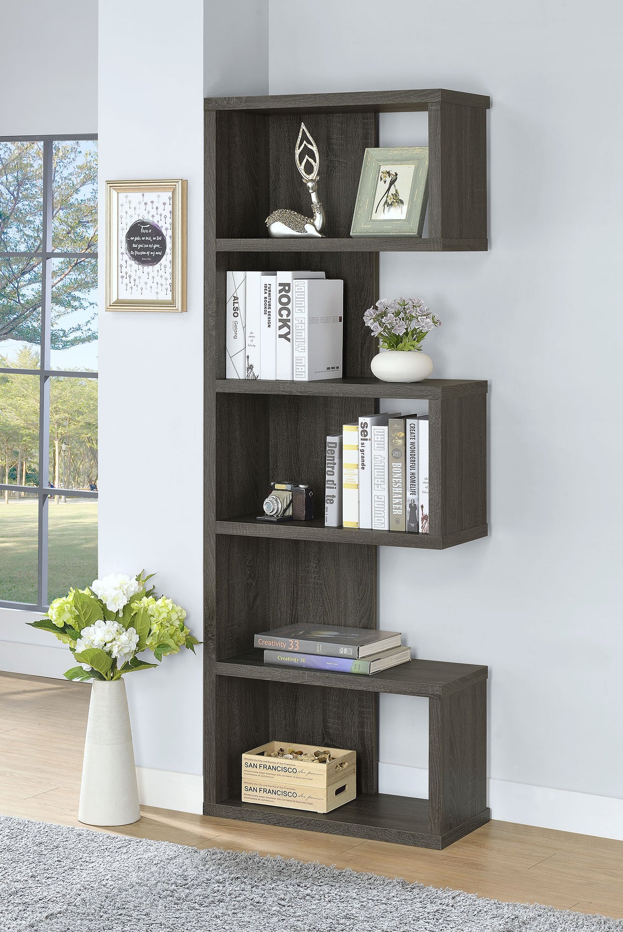 Joey Bookshelf - galleria furniture outlet