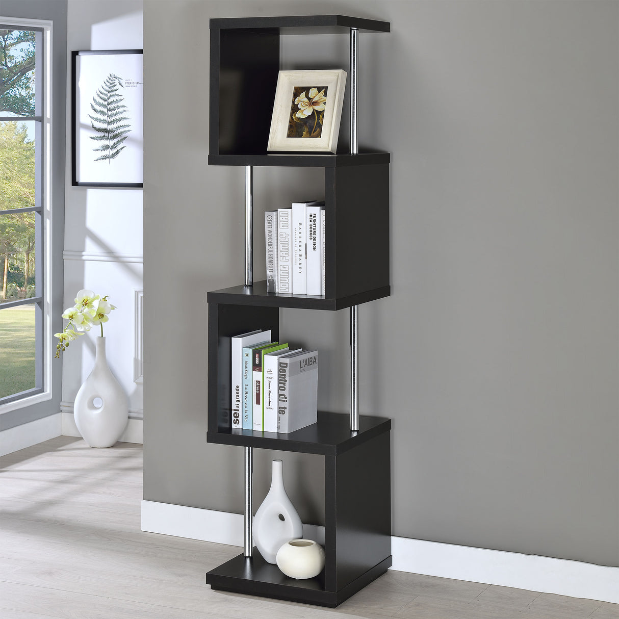 Baxter Bookshelf - galleria furniture outlet