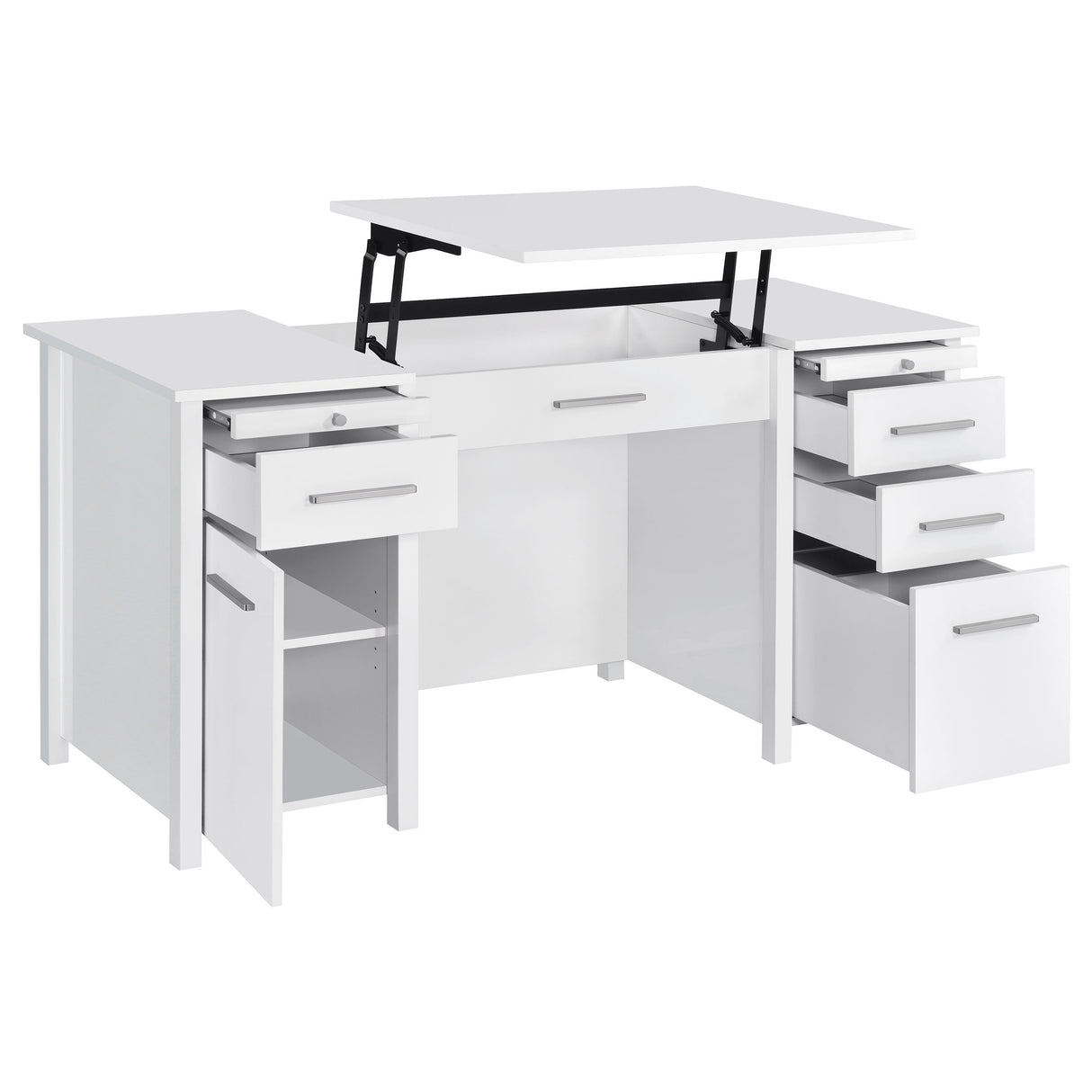 Dylan Computer Desk with Lift-Top - galleria furniture outlet