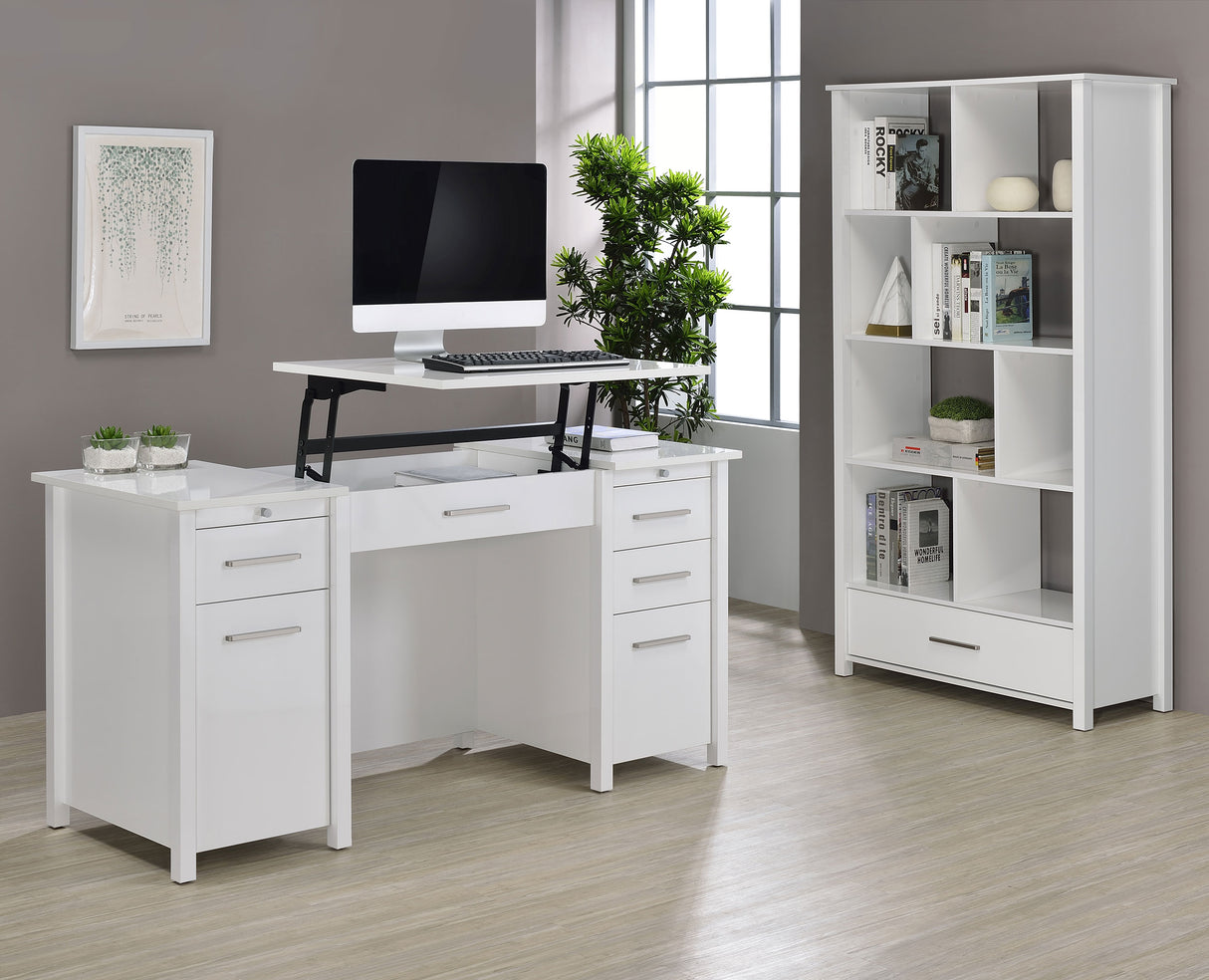 Dylan Bookshelf - galleria furniture outlet