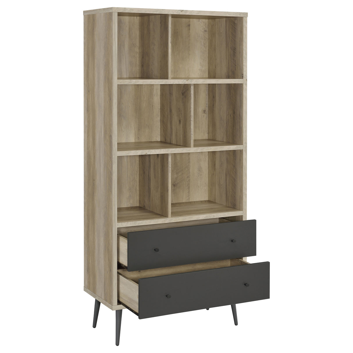 Maeve Bookcase - galleria furniture outlet