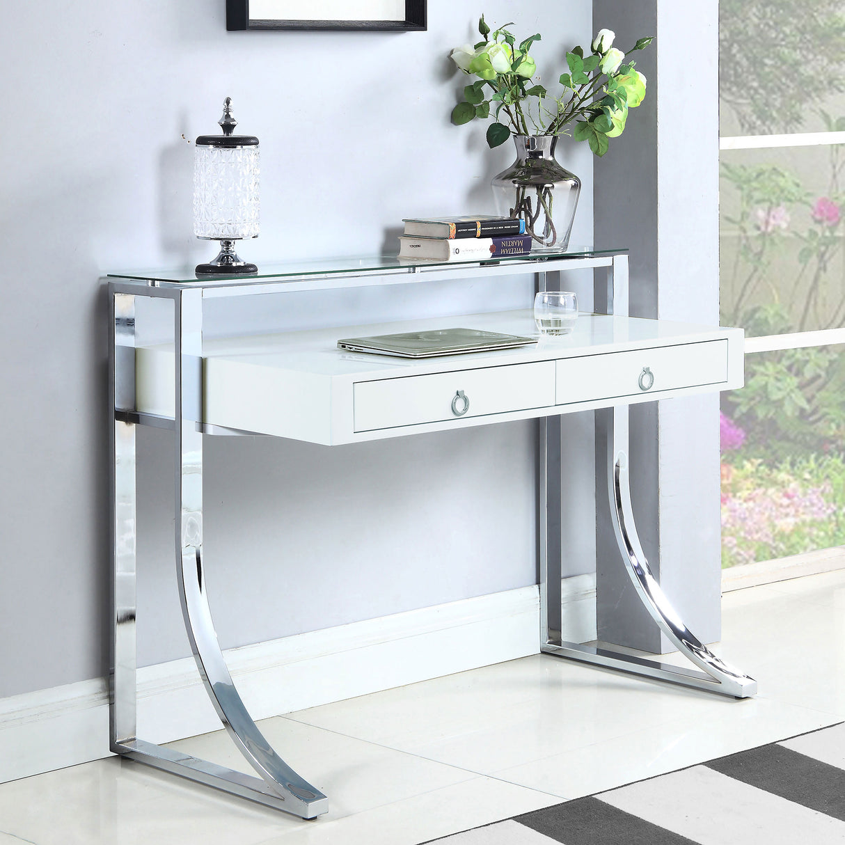 Gemma Writing Desk - galleria furniture outlet