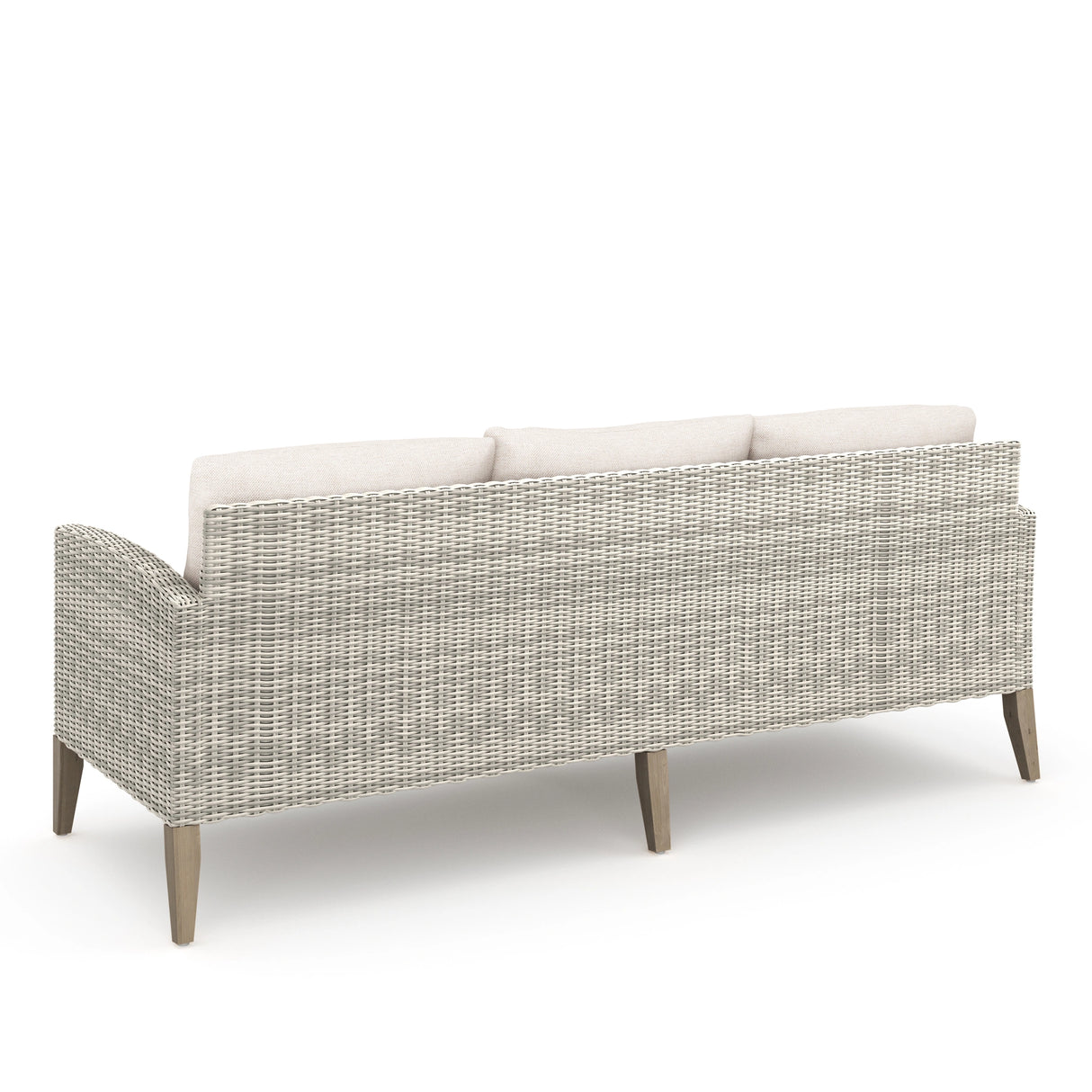 Carezza 5 Pc Set - Sofa, 2 Club Chairs, 2 Stools- Taupe