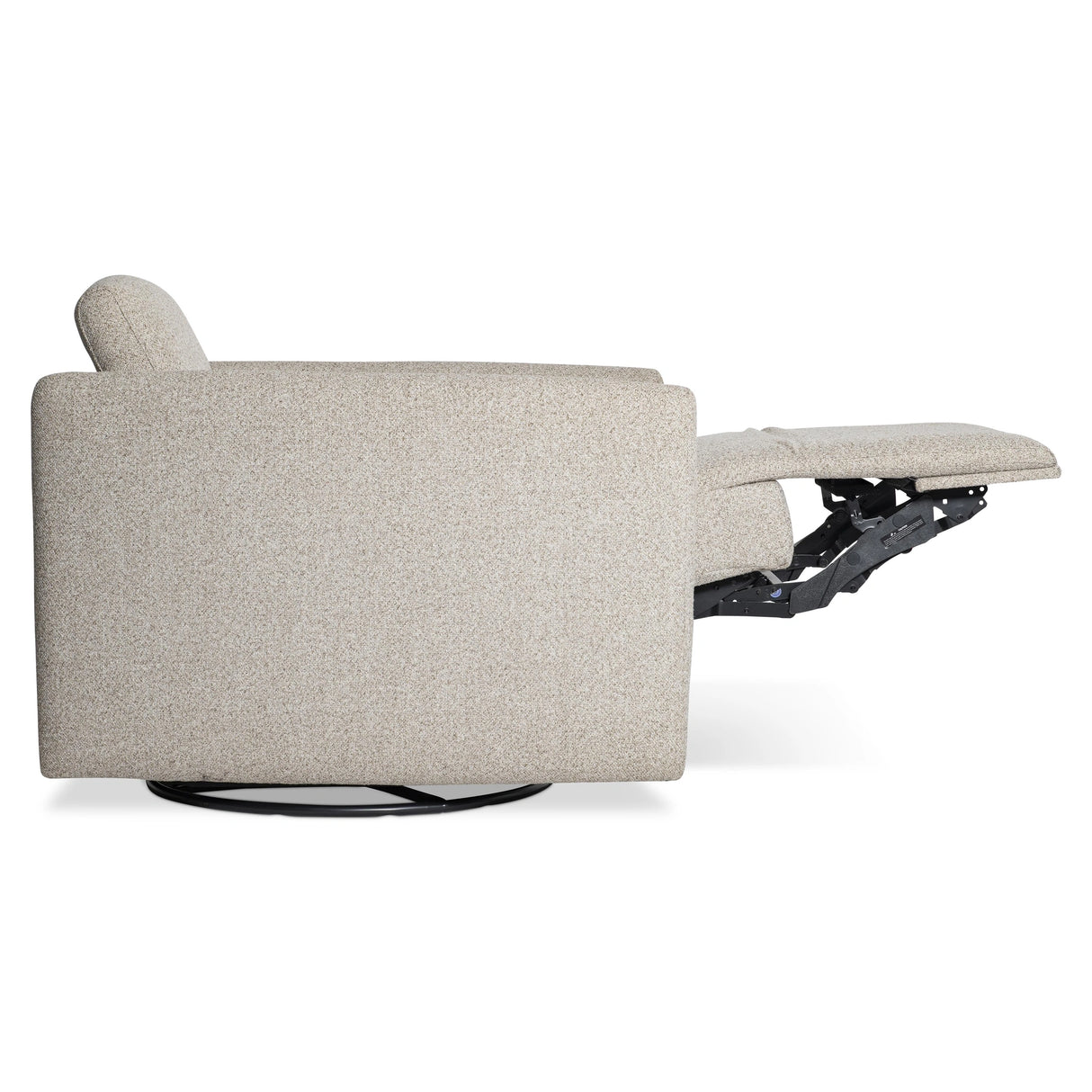 Livvy Fabric Power Motion Swivel Chair