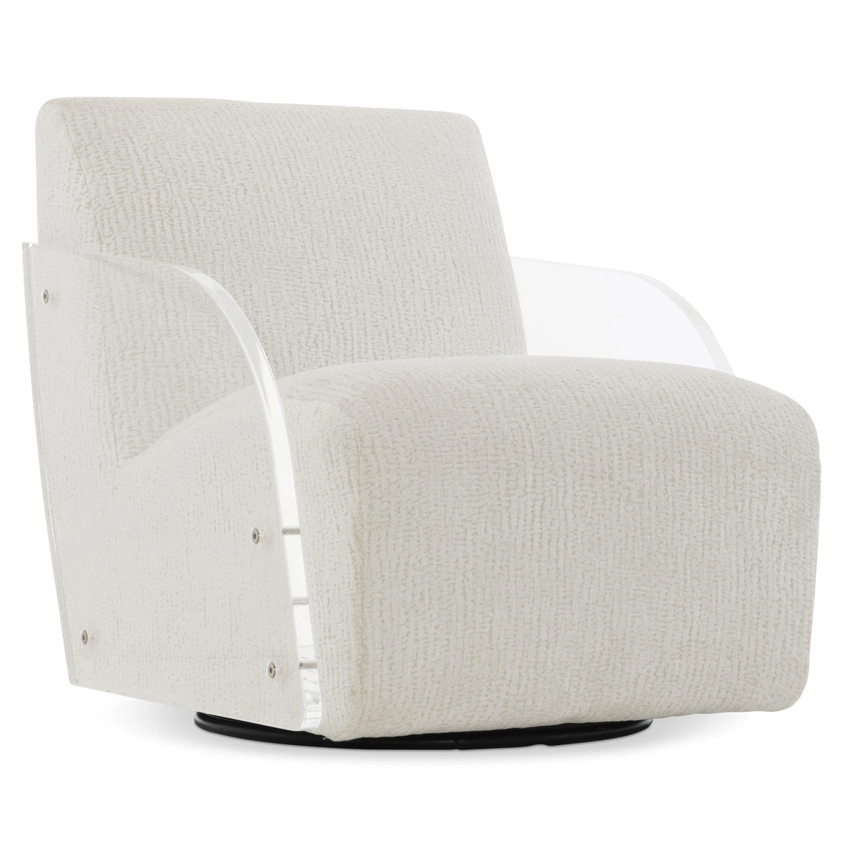 Perla Fabric Swivel Chair