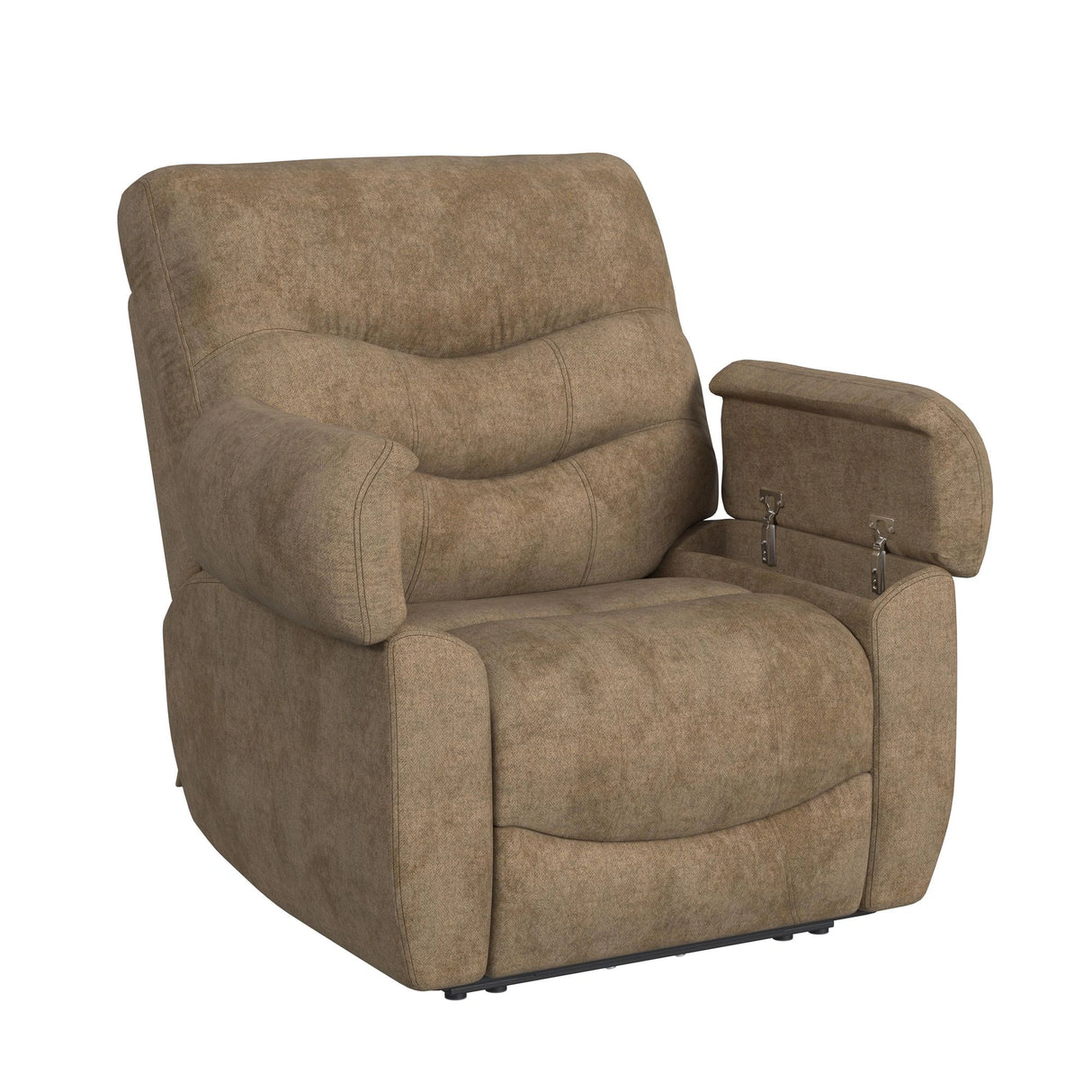 Trifecta P3 Recliner W/Heat Massage, Â zero gravity, memory foam in Sefi Puppy