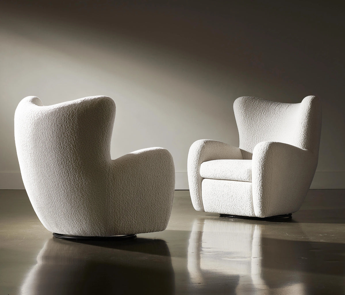 Silvi Fabric Swivel Chair