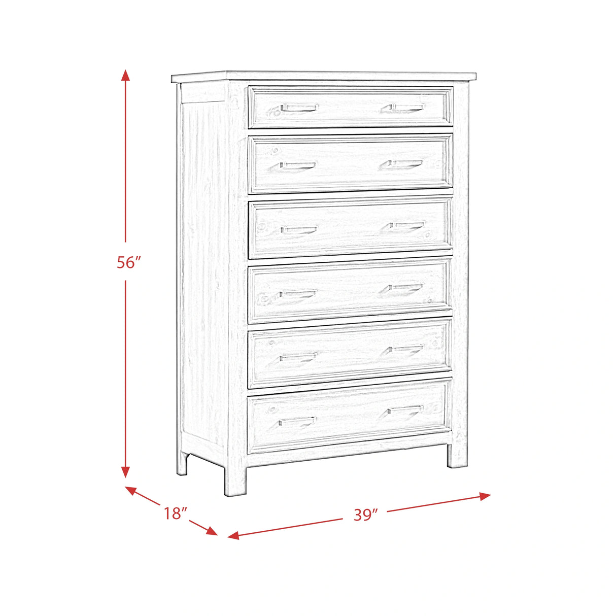 Sullivan Storage Bedroom Set with 2 Nightstands