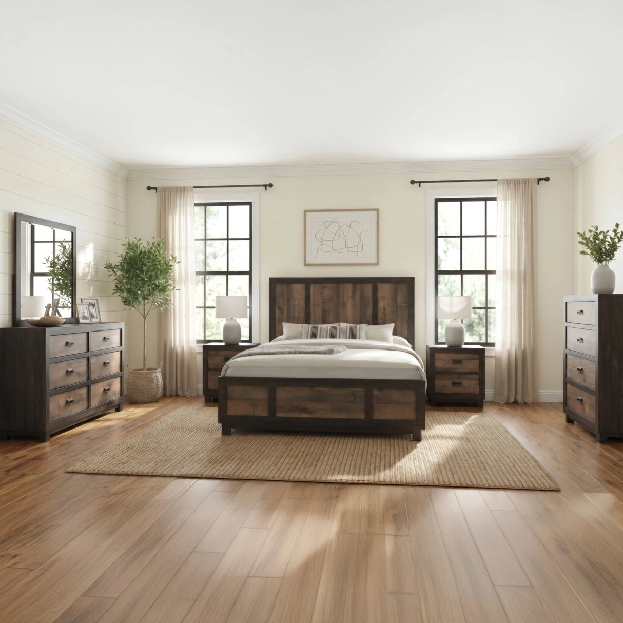 Harlington Panel Bedroom Set