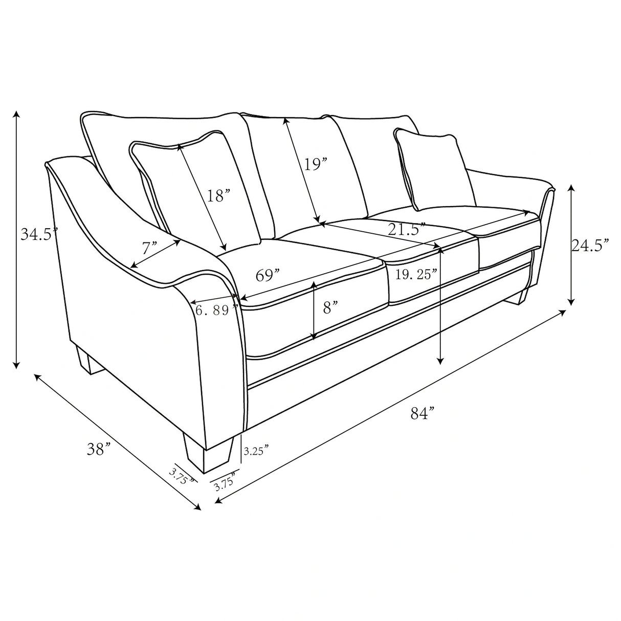 Tomkins Sofa Set