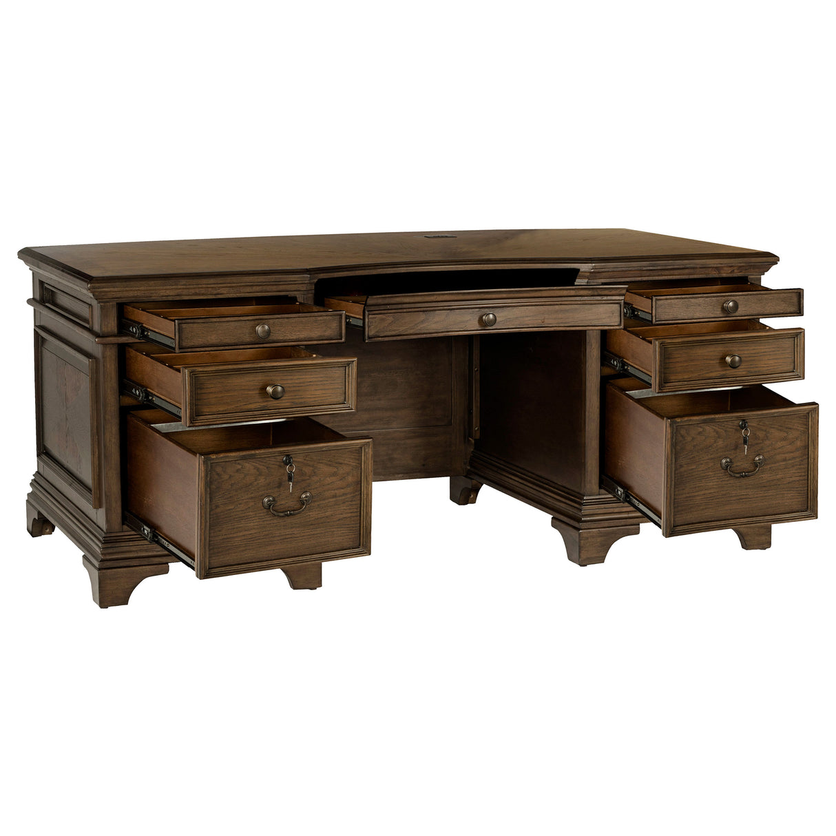 Hartshill Executive Desk - galleria furniture outlet