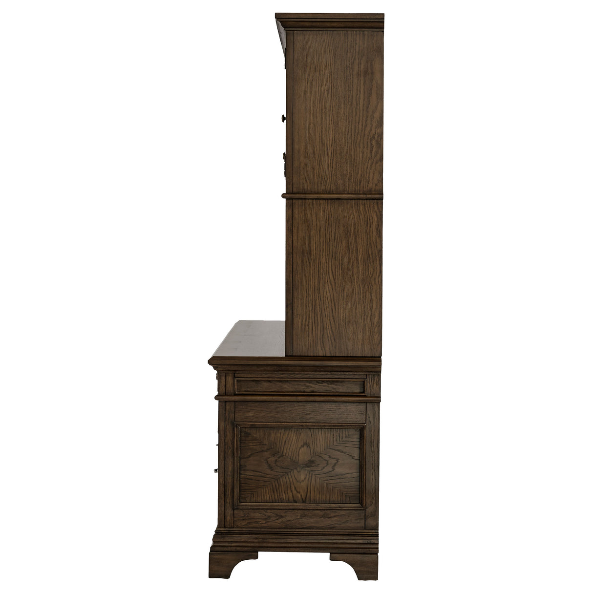 Hartshill Credenza Desk with Hutch - galleria furniture outlet