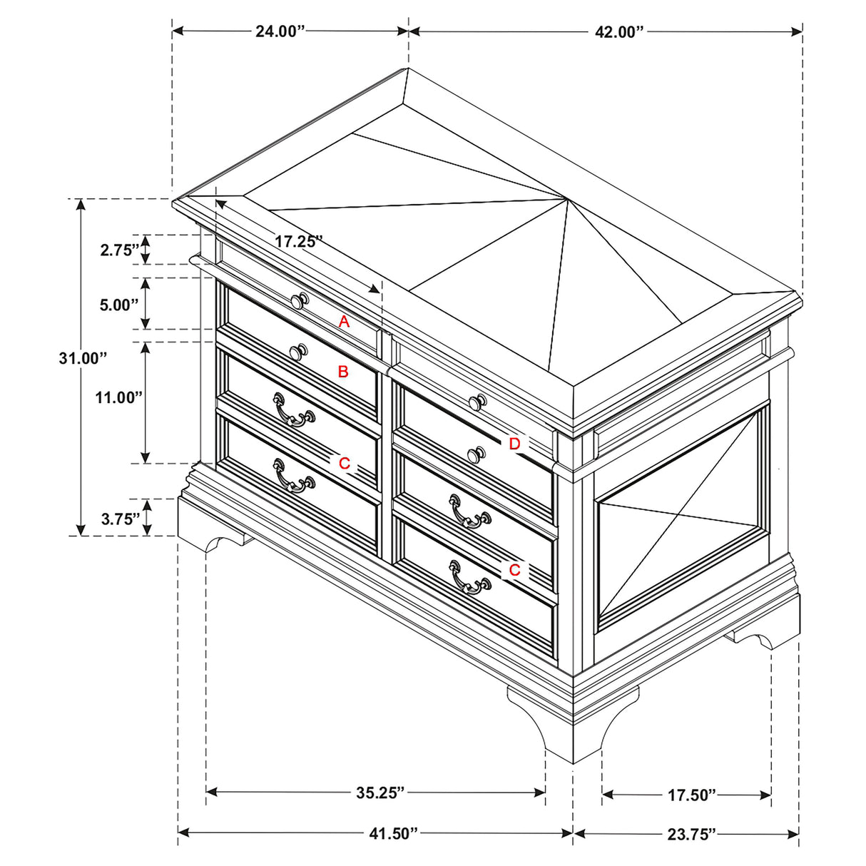 Hartshill File Cabinet - galleria furniture outlet