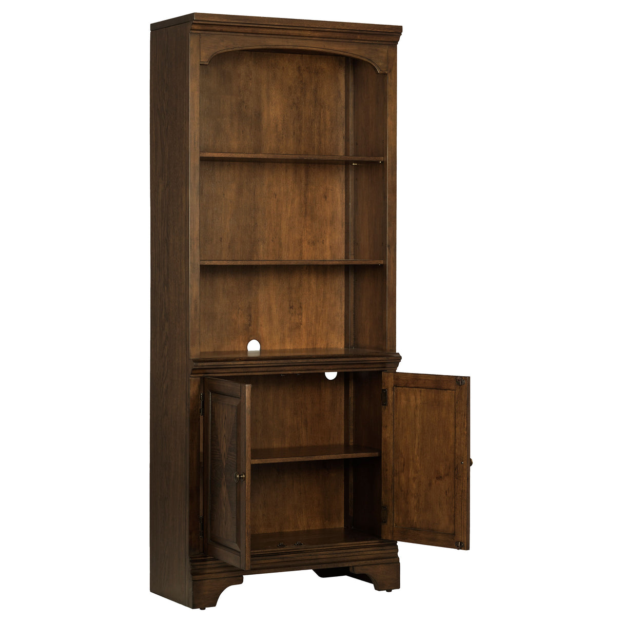 Hartshill Bookcase with Cabinet - galleria furniture outlet