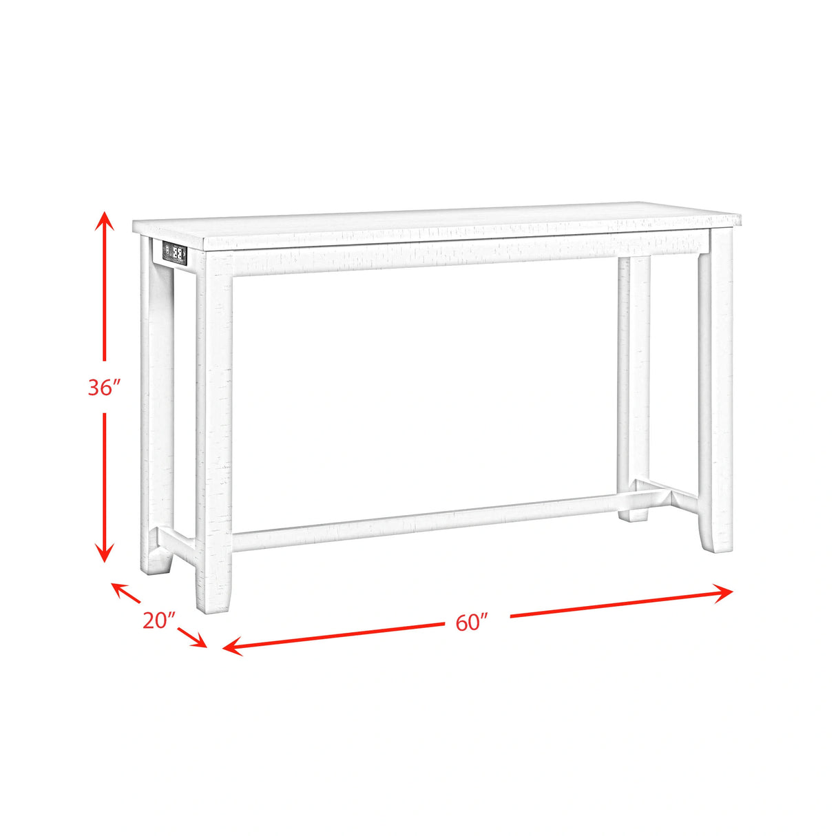 Stone Occasional Bar Table Single Pack (Table + Three Stools)