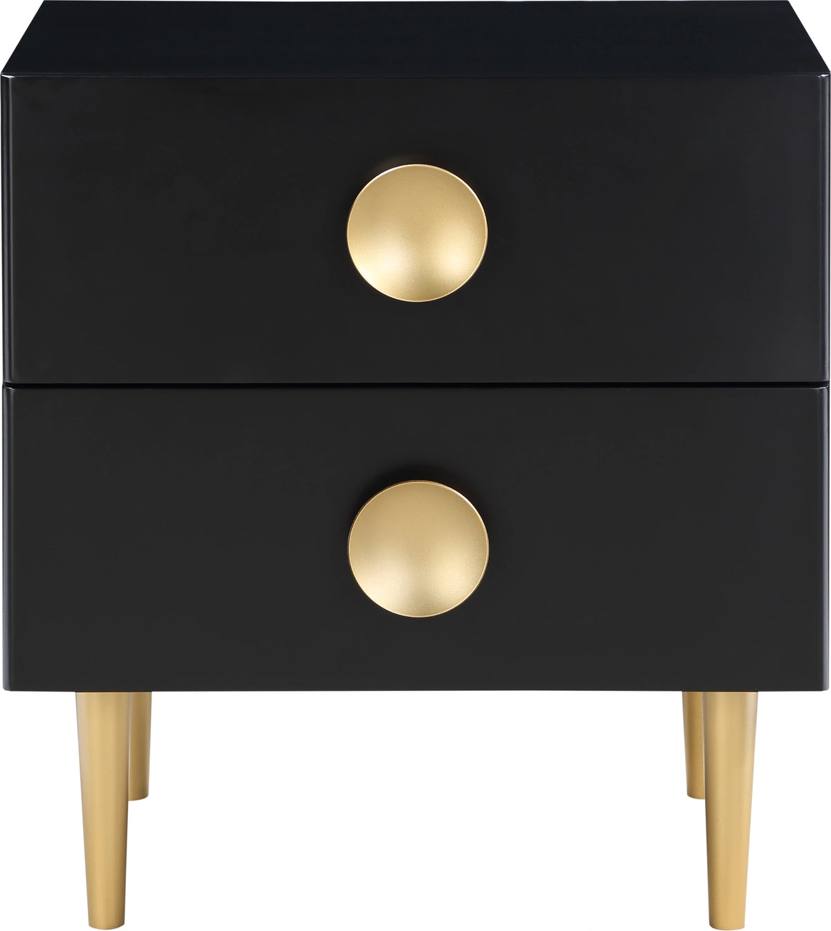 Zayne Black Night Stand