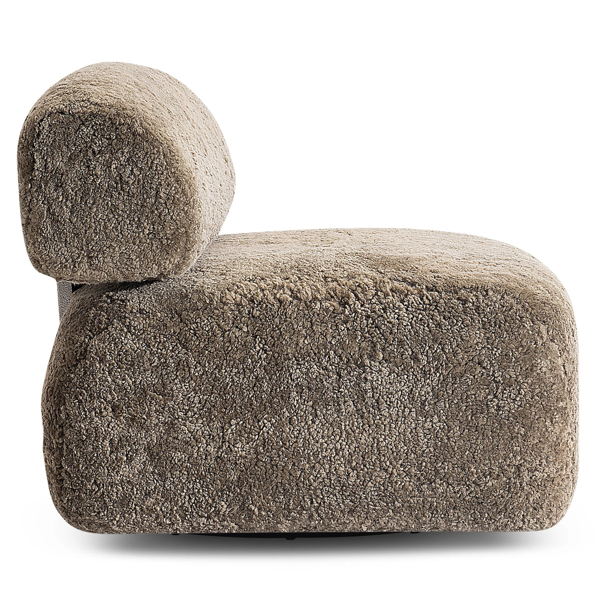 Paley Shearling Swivel Chair