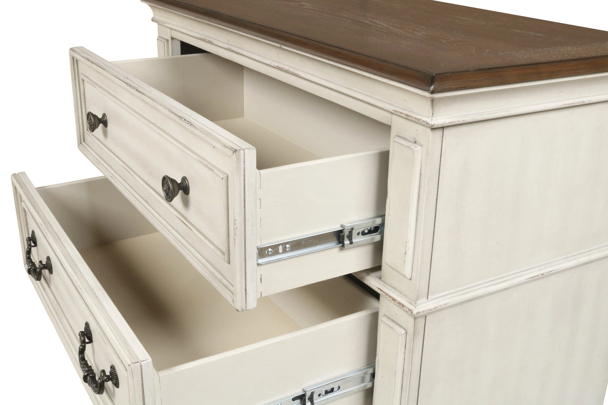 Anastasia Chest - Ant. White