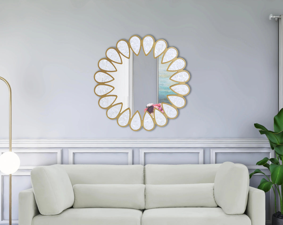 Shell White Mirror