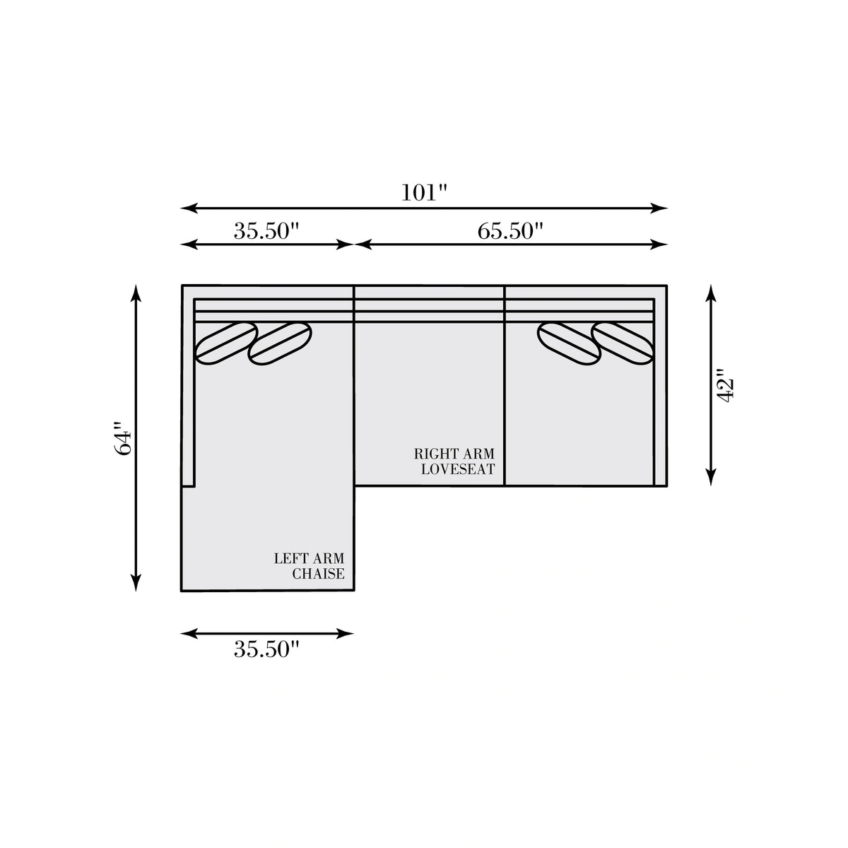 Joli Fabric Sectional
