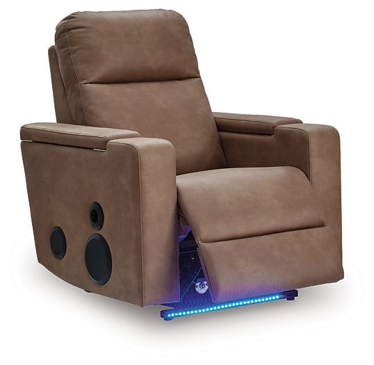 Lorrenton Power Glider Recliner with Audio System - galleria furniture outlet