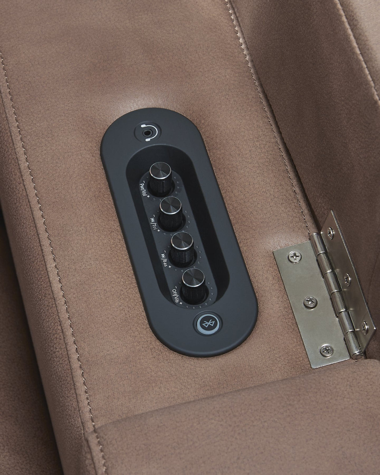 Lorrenton Power Glider Recliner with Audio System - galleria furniture outlet