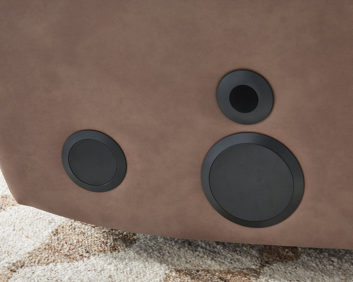 Lorrenton Power Glider Recliner with Audio System - galleria furniture outlet