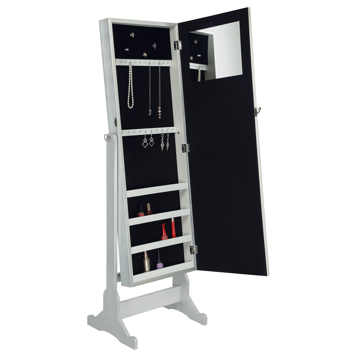 Elle Jewelry Cheval Mirror - galleria furniture outlet