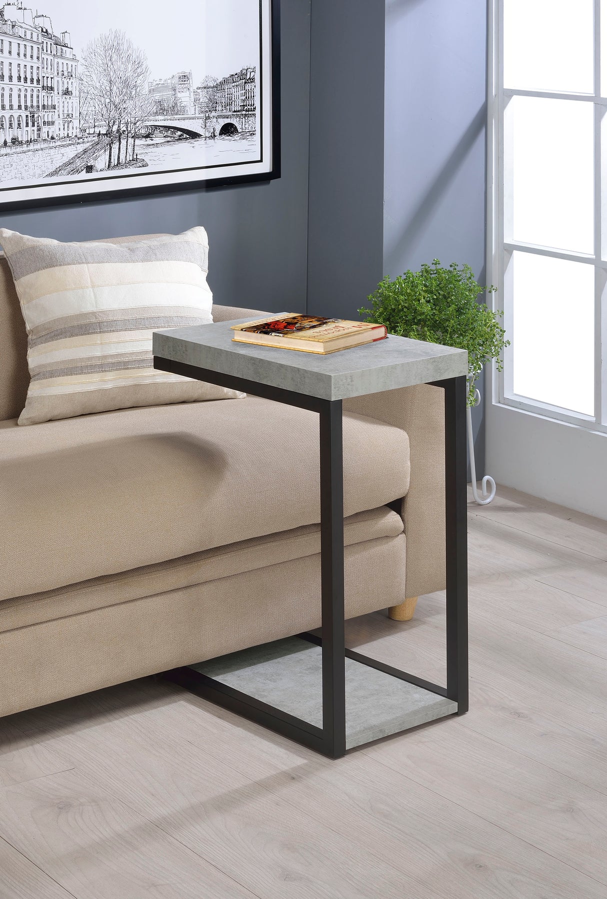 Beck Side Table - galleria furniture outlet