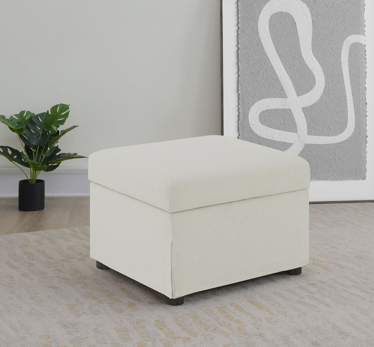 Winter Storage Ottoman - galleria furniture outlet