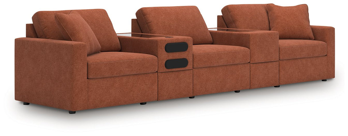 Modmax Sectional with Audio System - galleria furniture outlet
