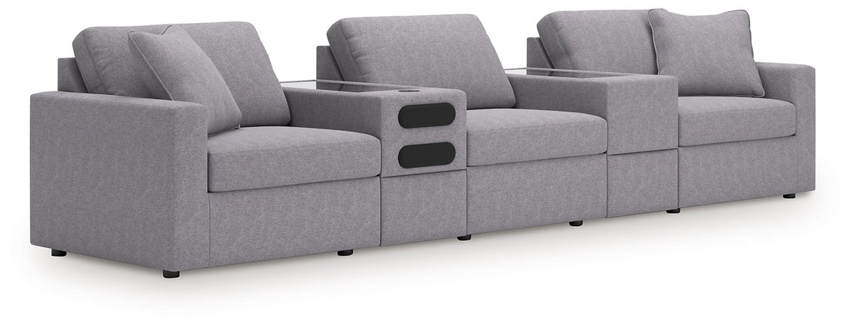Modmax Sectional with Audio System - galleria furniture outlet