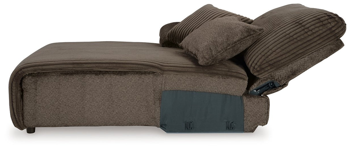 Top Tier Reclining Sectional with Chaise - galleria furniture outlet