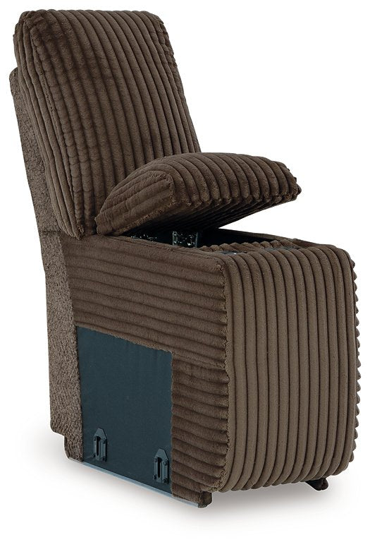 Top Tier Reclining Sectional with Chaise - galleria furniture outlet