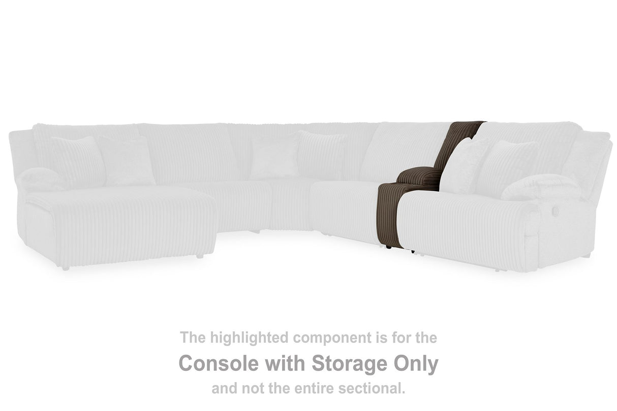 Top Tier Reclining Sectional with Chaise - galleria furniture outlet