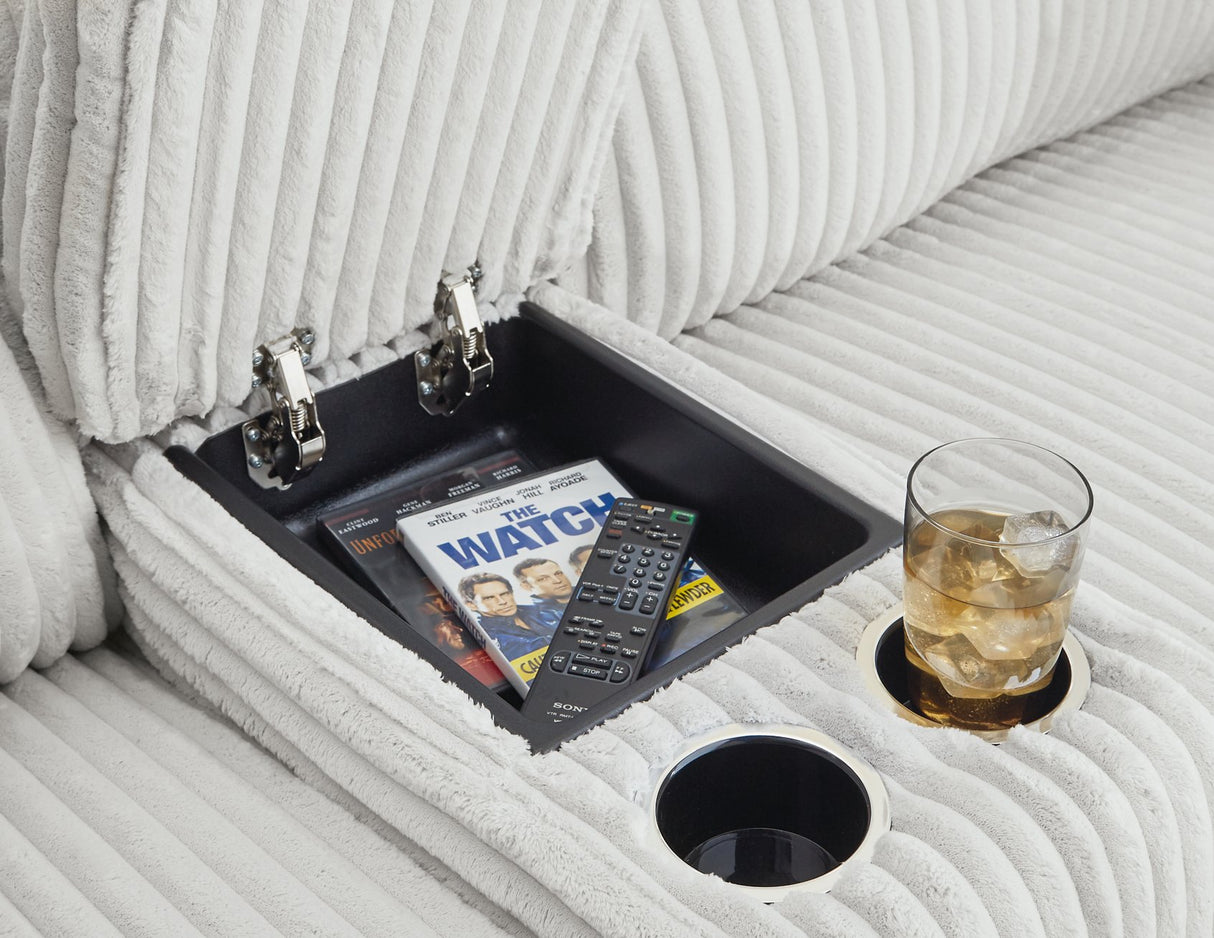 Top Tier Reclining Sectional with Chaise - galleria furniture outlet