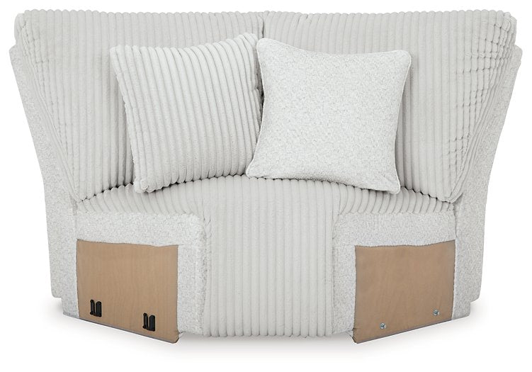 Top Tier Reclining Sectional with Chaise - galleria furniture outlet