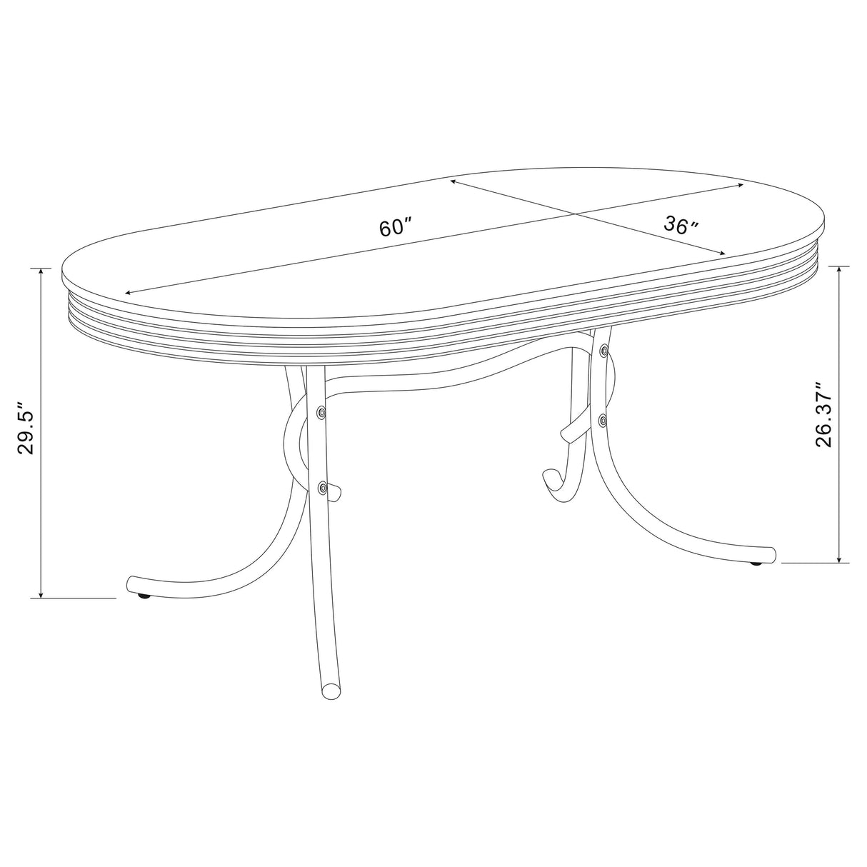 Retro Dining Table