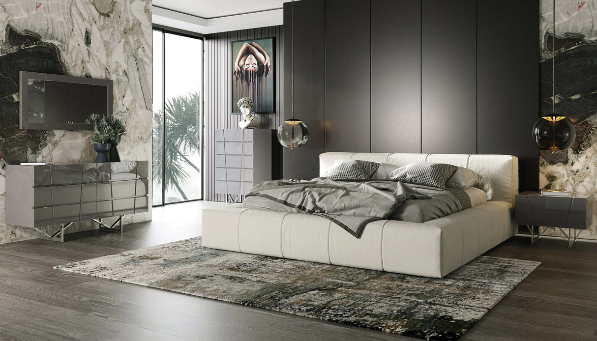 Lamont - Modern Fabric Bed