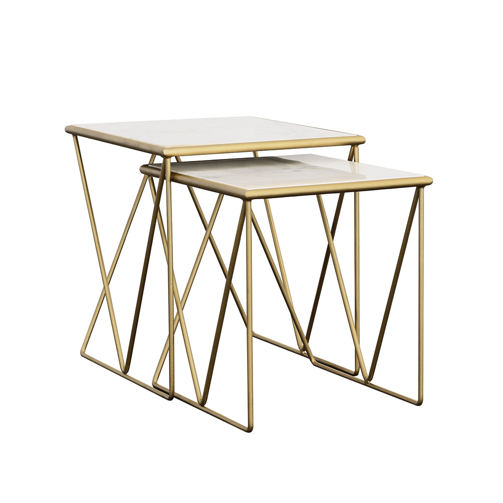 Bette Nesting Table Set - galleria furniture outlet