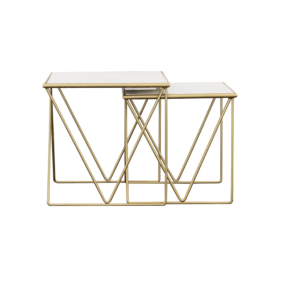 Bette Nesting Table Set - galleria furniture outlet
