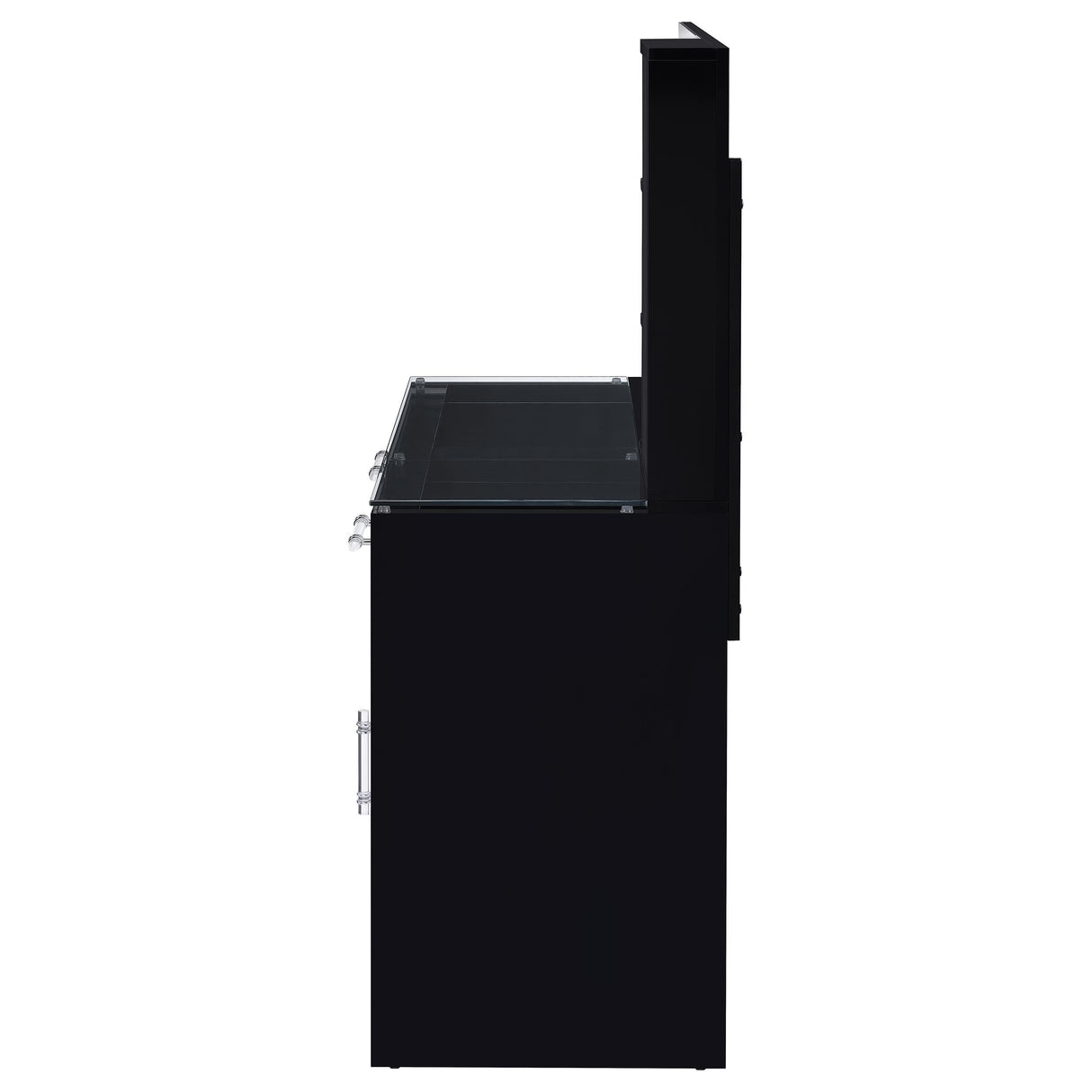 Flora Makeup Vanity Table with LED Mirror and Stool - galleria furniture outlet