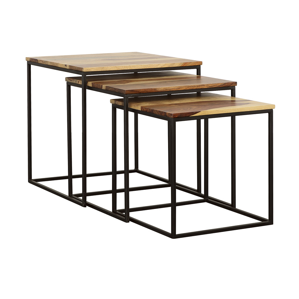 Belcourt Nesting Table Set - galleria furniture outlet
