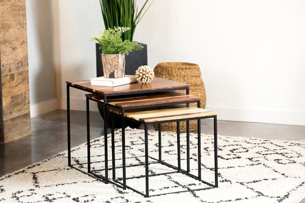 Belcourt Nesting Table Set - galleria furniture outlet