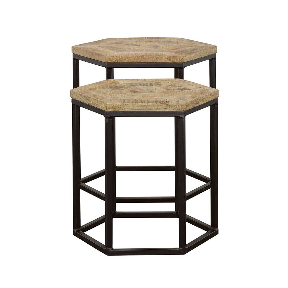 Adger Nesting Table Set - galleria furniture outlet