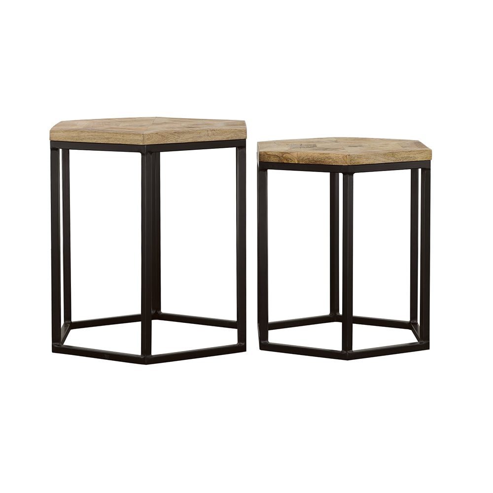 Adger Nesting Table Set - galleria furniture outlet