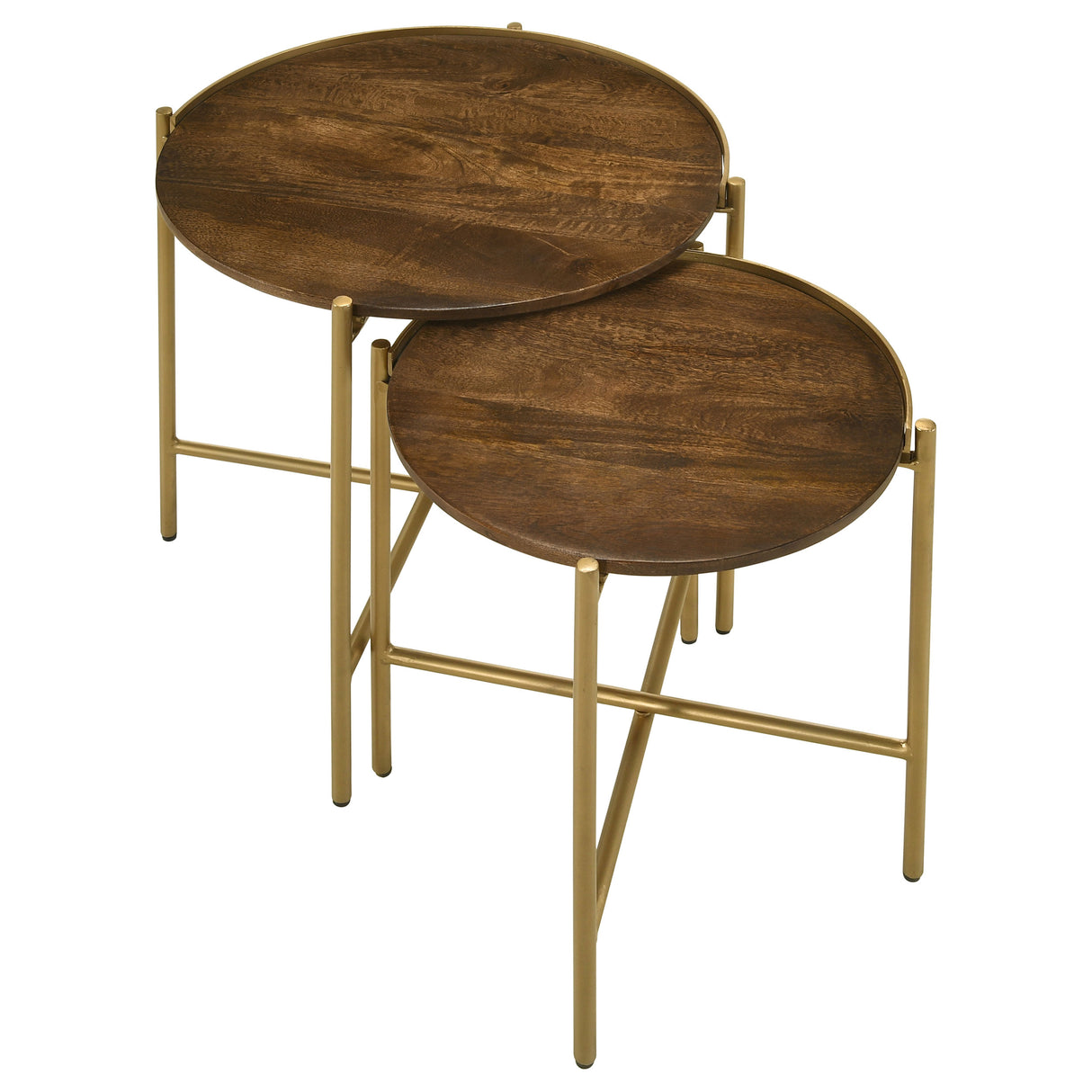 Malka Nesting Table Set - galleria furniture outlet