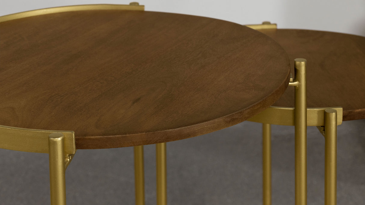 Malka Nesting Table Set - galleria furniture outlet