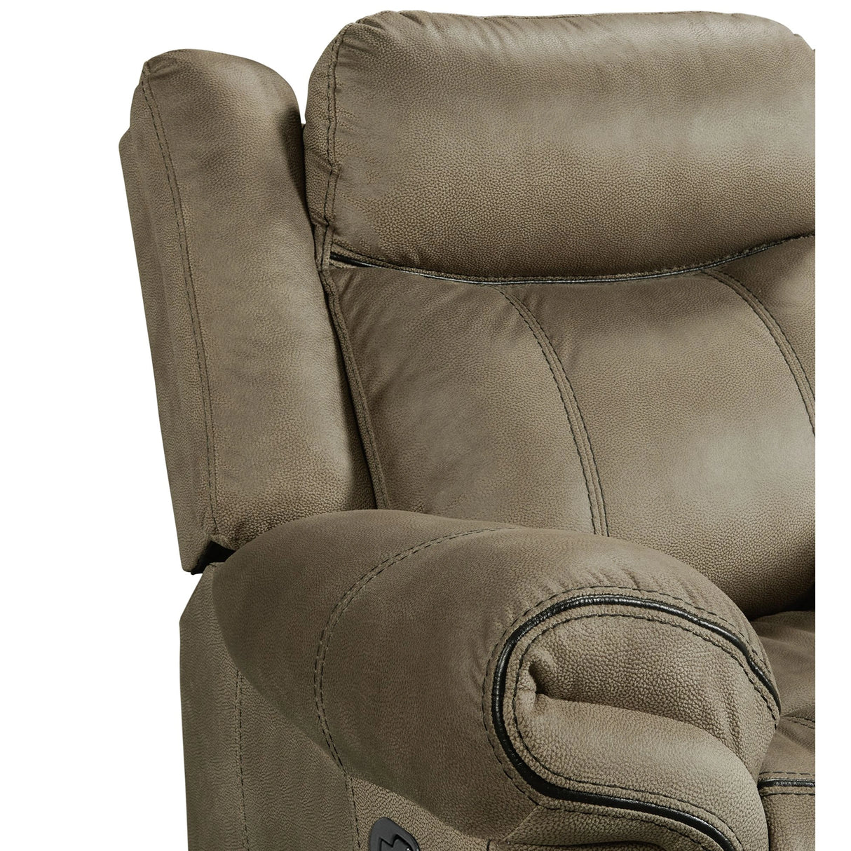 Sorrento Motion Sofa with Dropdown in T101 Brown